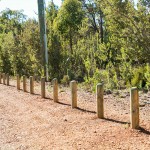 Treated Pine Bollards, Pine Bollards, Timber Barrier